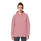 dwl. Stick-Logo classic (wh) - Organic Basic Hoodie