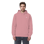 dwl. Stick-Logo classic (wh) - Organic Basic Hoodie