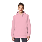 dwl. Stick-Logo classic (wh) - Organic Basic Hoodie