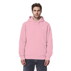 dwl. Stick-Logo classic (wh) - Organic Basic Hoodie