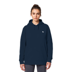 dwl. Stick-Logo classic (wh) - Organic Basic Hoodie