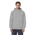 dwl. Stick-Logo classic (wh) - Organic Basic Hoodie