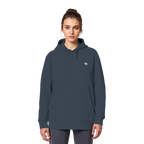 dwl. Stick-Logo classic (wh) - Organic Basic Hoodie
