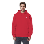 dwl. Stick-Logo classic (wh) - Organic Basic Hoodie