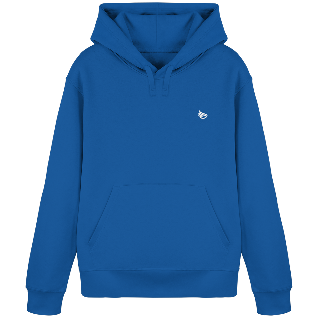 dwl. Stick-Logo classic (wh) - Organic Basic Hoodie