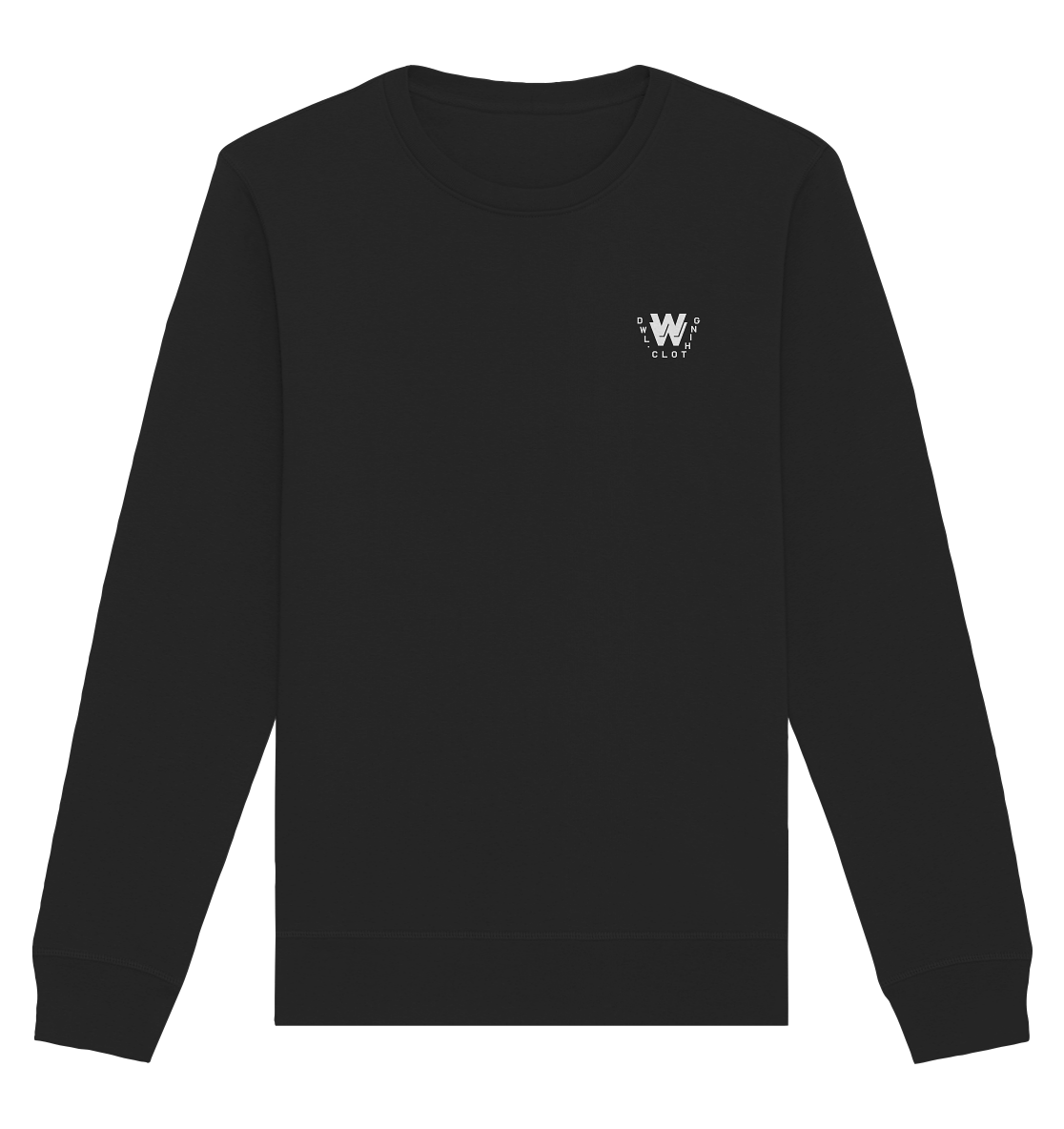 dwl. TM (white) - Organic Basic Unisex Sweatshirt