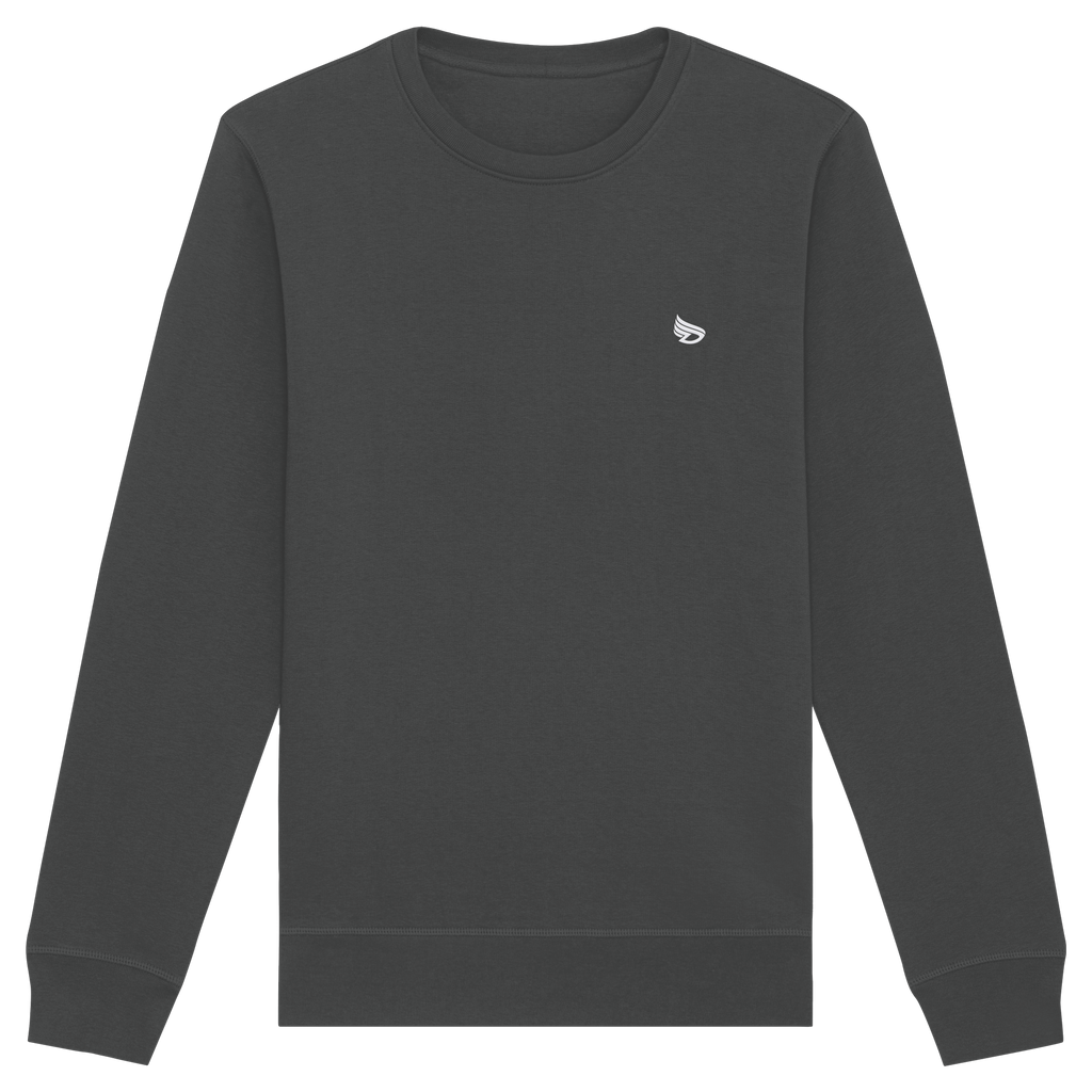 dwl. Stick-Logo classic (wh) - Organic Basic Unisex Sweatshirt