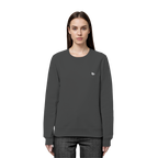 dwl. Stick-Logo classic (wh) - Organic Basic Unisex Sweatshirt