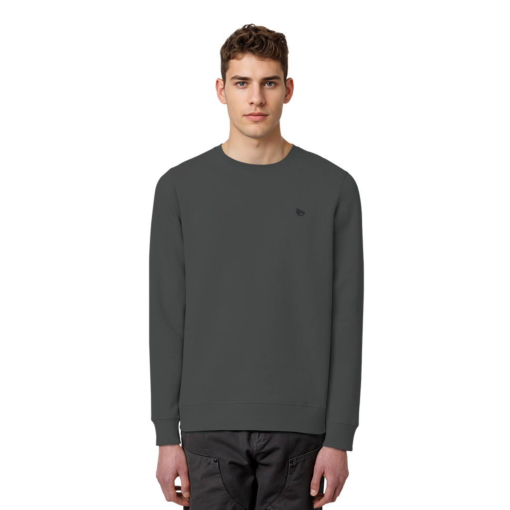 dwl. Stick-Logo Classic (b-to-b) - Organic Basic Unisex Sweatshirt