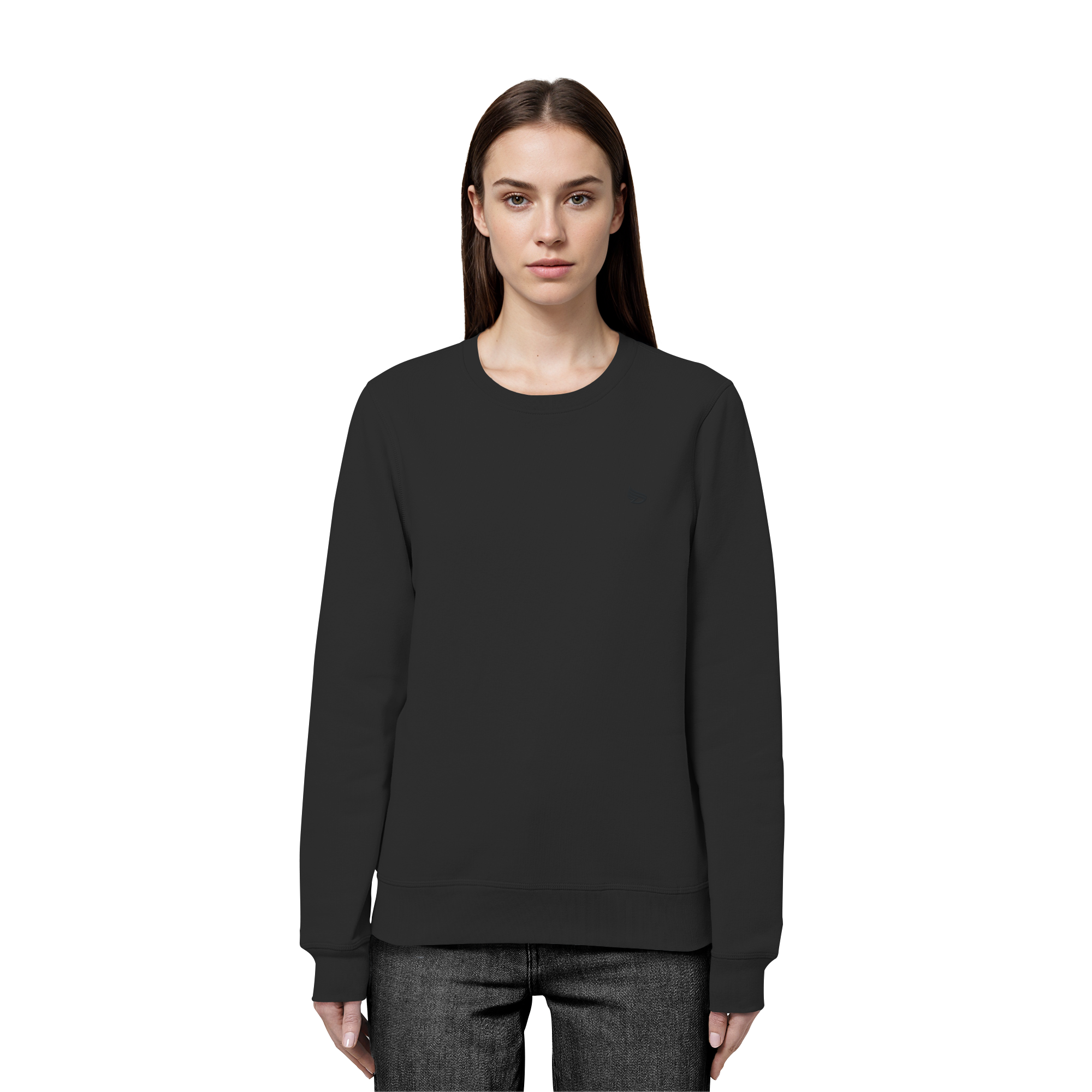 dwl. Stick-Logo Classic (b-to-b) - Organic Basic Unisex Sweatshirt