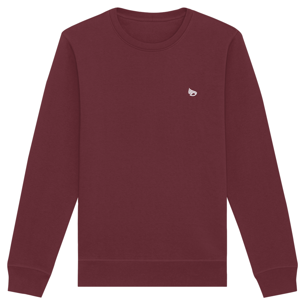 dwl. Stick-Logo classic (wh) - Organic Basic Unisex Sweatshirt