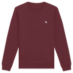 dwl. Stick-Logo classic (wh) - Organic Basic Unisex Sweatshirt