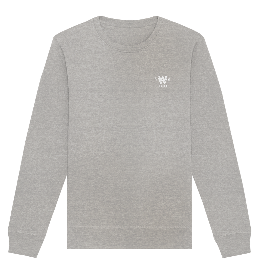 dwl. TM (white) - Organic Basic Unisex Sweatshirt