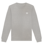 dwl. TM (white) - Organic Basic Unisex Sweatshirt