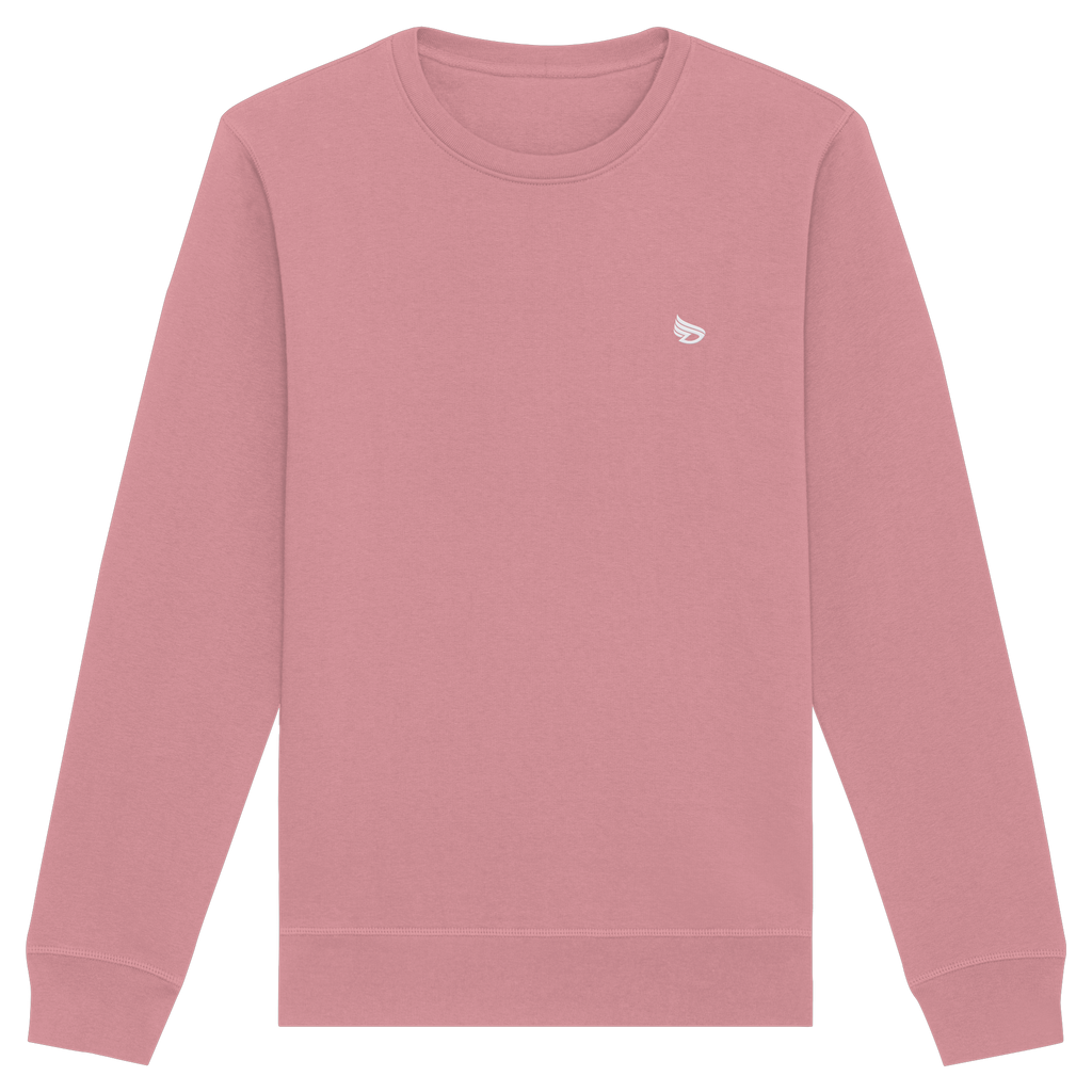 dwl. Stick-Logo classic (wh) - Organic Basic Unisex Sweatshirt