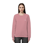dwl. Stick-Logo classic (wh) - Organic Basic Unisex Sweatshirt