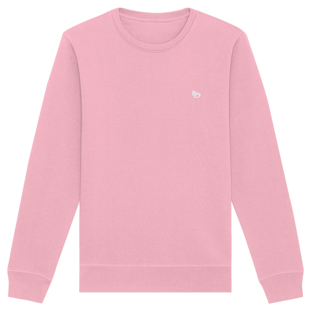 dwl. Stick-Logo classic (wh) - Organic Basic Unisex Sweatshirt