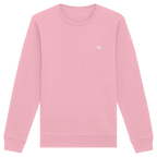 dwl. Stick-Logo classic (wh) - Organic Basic Unisex Sweatshirt