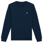 dwl. Stick-Logo classic (wh) - Organic Basic Unisex Sweatshirt