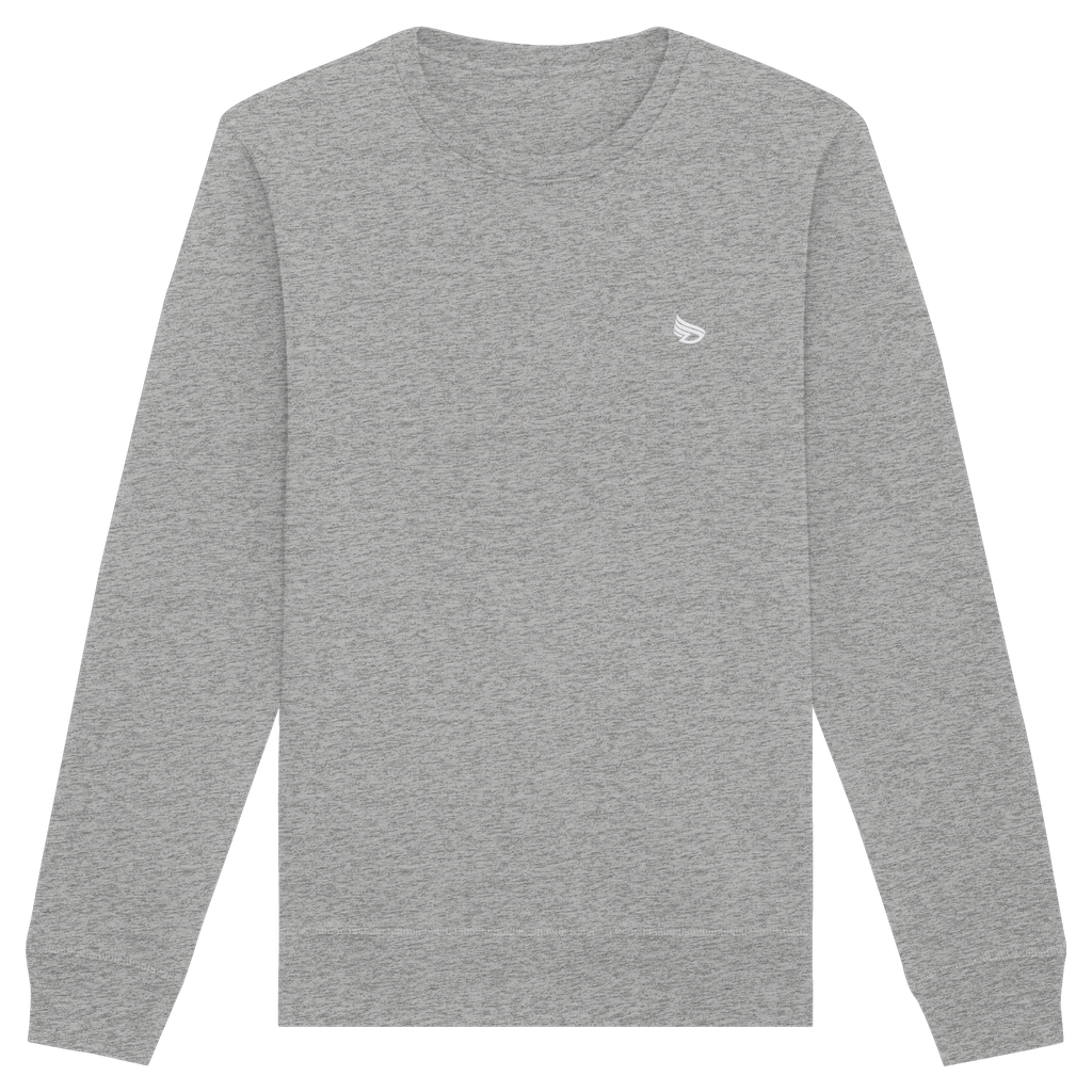 dwl. Stick-Logo classic (wh) - Organic Basic Unisex Sweatshirt