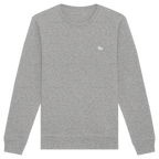 dwl. Stick-Logo classic (wh) - Organic Basic Unisex Sweatshirt