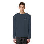 dwl. Stick-Logo classic (wh) - Organic Basic Unisex Sweatshirt