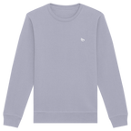 dwl. Stick-Logo classic (wh) - Organic Basic Unisex Sweatshirt
