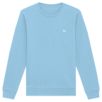 dwl. Stick-Logo classic (wh) - Organic Basic Unisex Sweatshirt