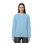 dwl. Stick-Logo classic (wh) - Organic Basic Unisex Sweatshirt