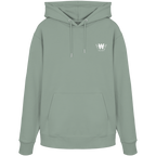 dwl. TM (white) - Organic Hoodie