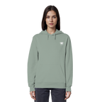 dwl. TM (white) - Organic Hoodie