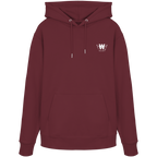dwl. TM (white) - Organic Hoodie