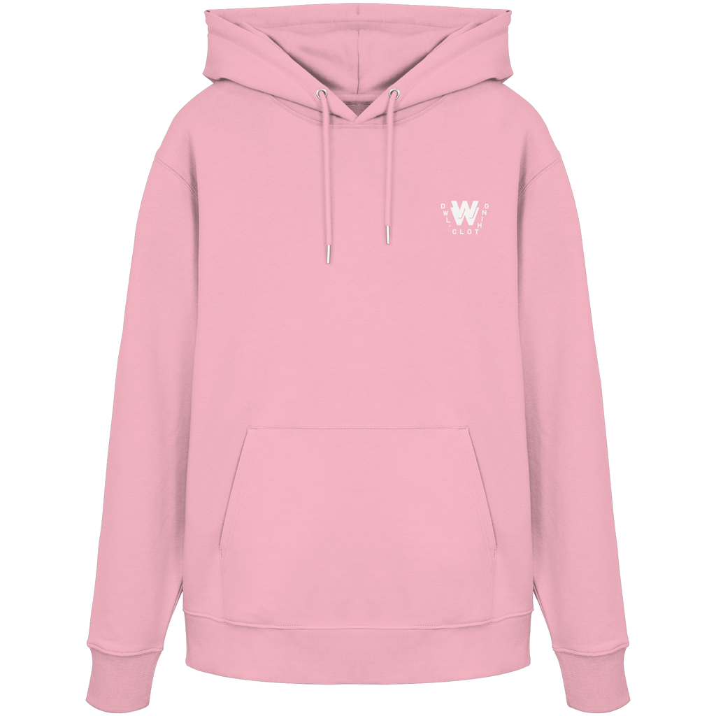 dwl. TM (white) - Organic Hoodie