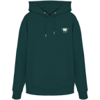 dwl. TM (white) - Organic Hoodie