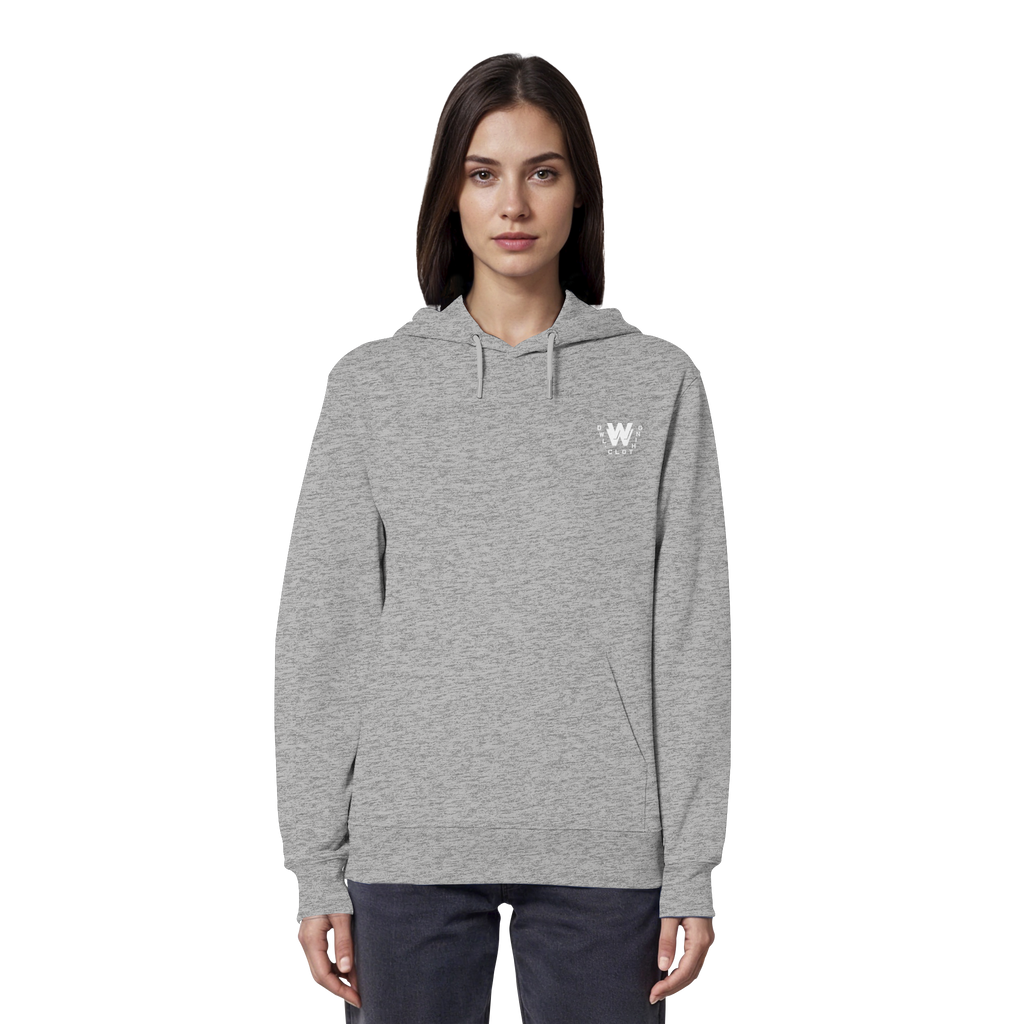 dwl. TM (white) - Organic Hoodie