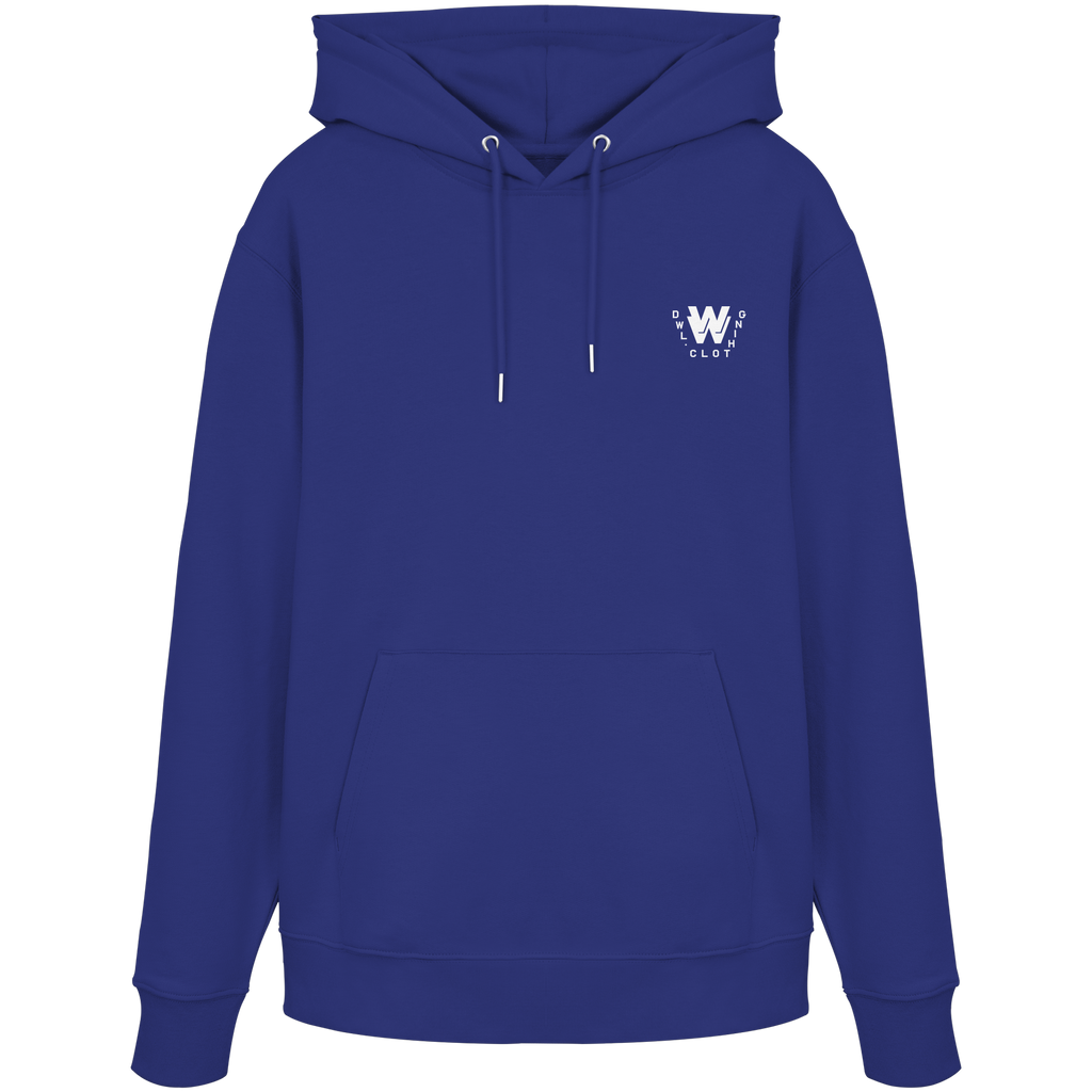 dwl. TM (white) - Organic Hoodie