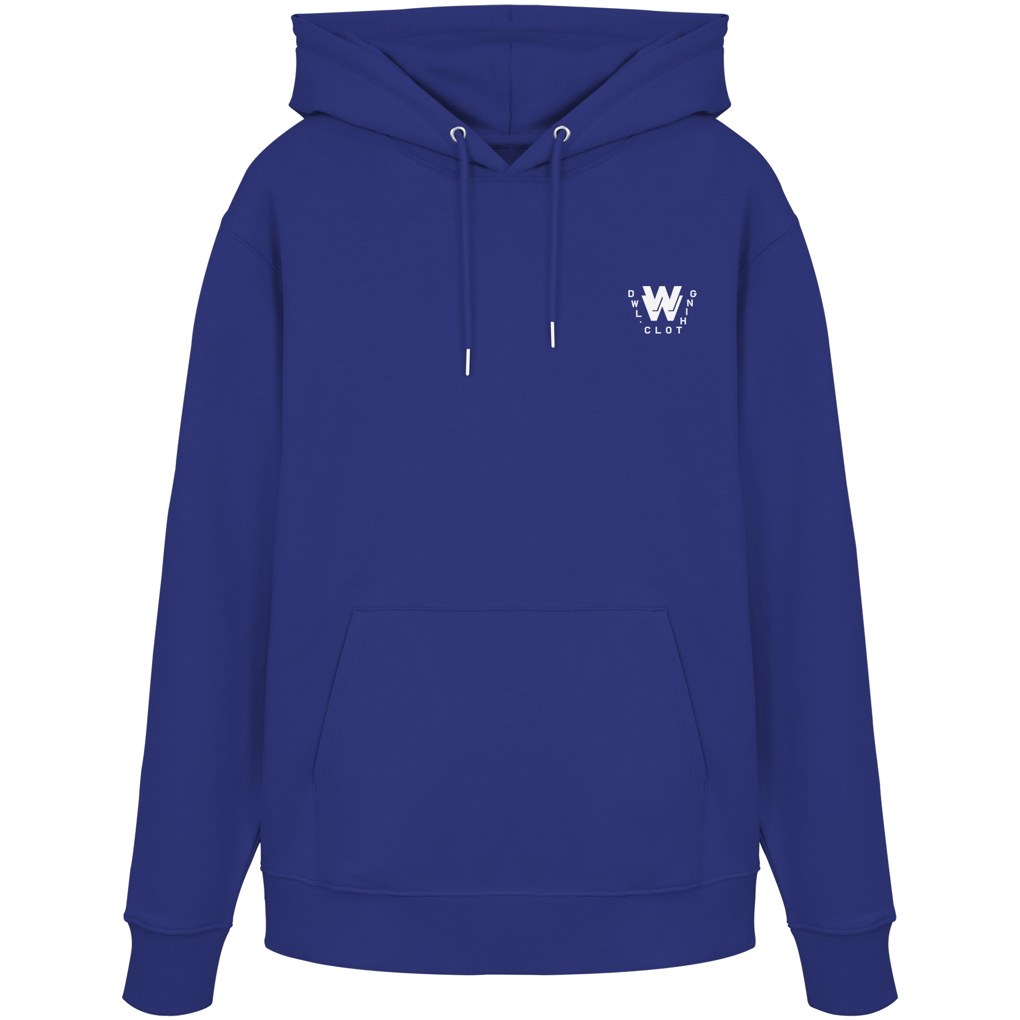 dwl. TM (white) - Organic Hoodie