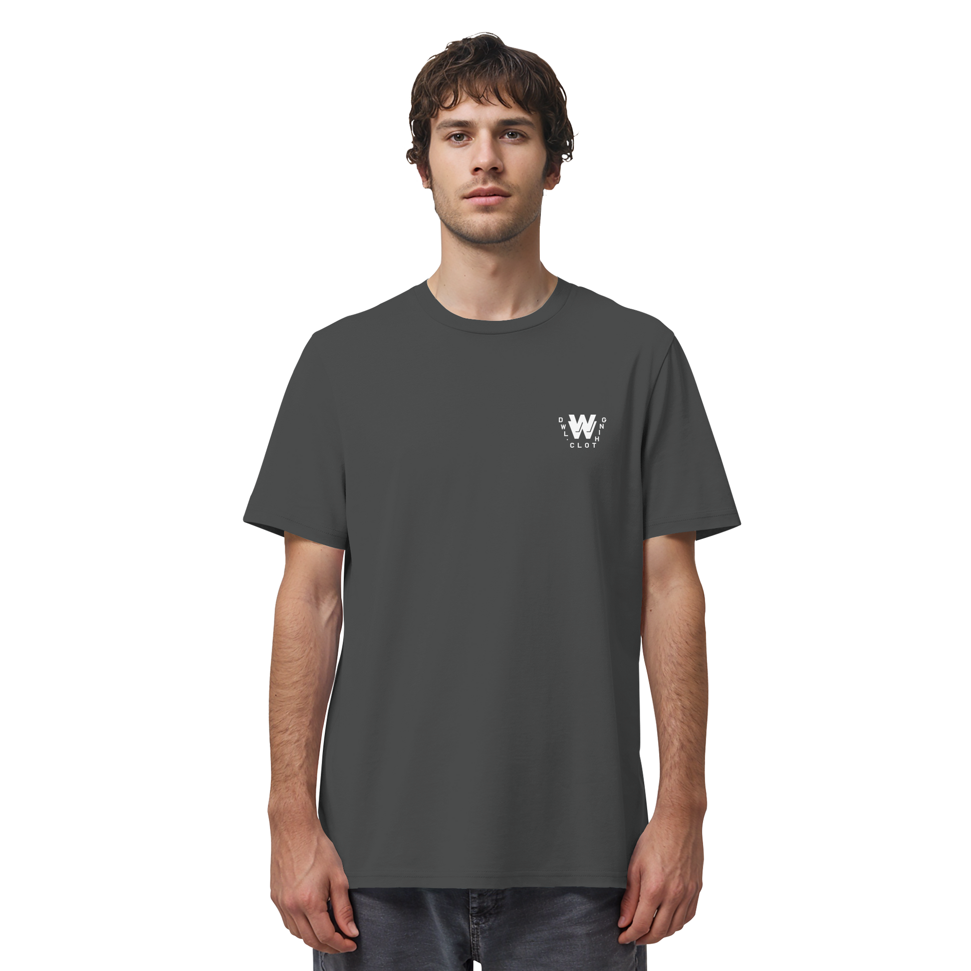 dwl. R-Bow (white) - Organic Shirt