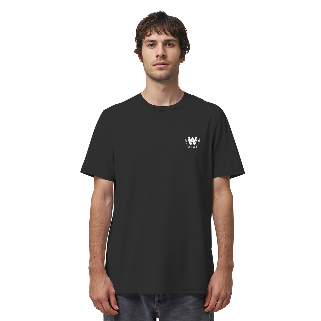dwl. R-Bow (white) - Organic Shirt