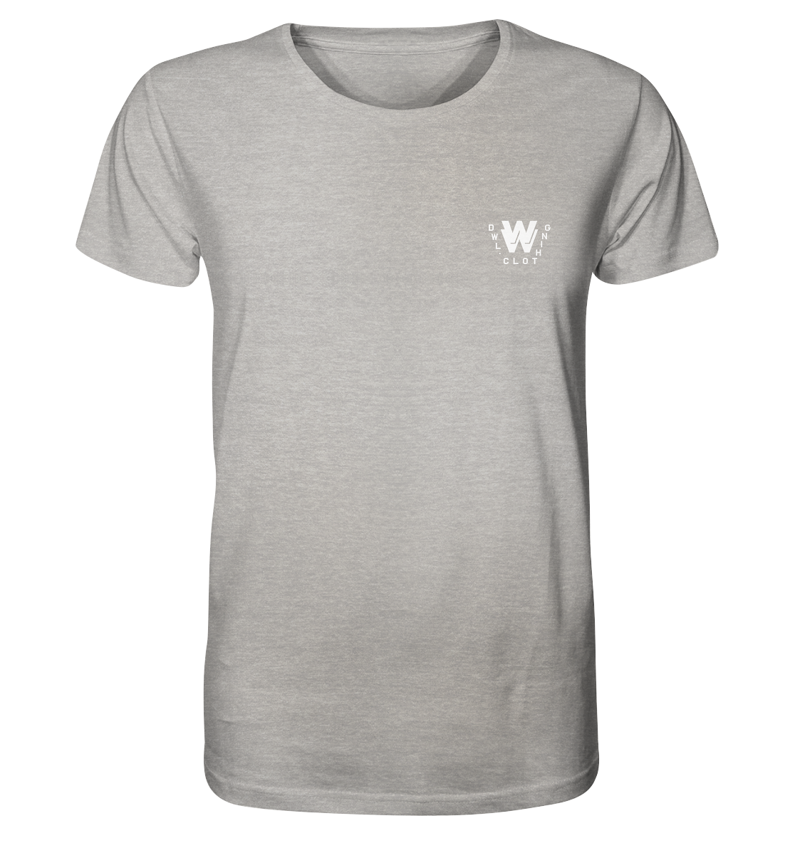 dwl. R-Bow (white) - Organic Shirt