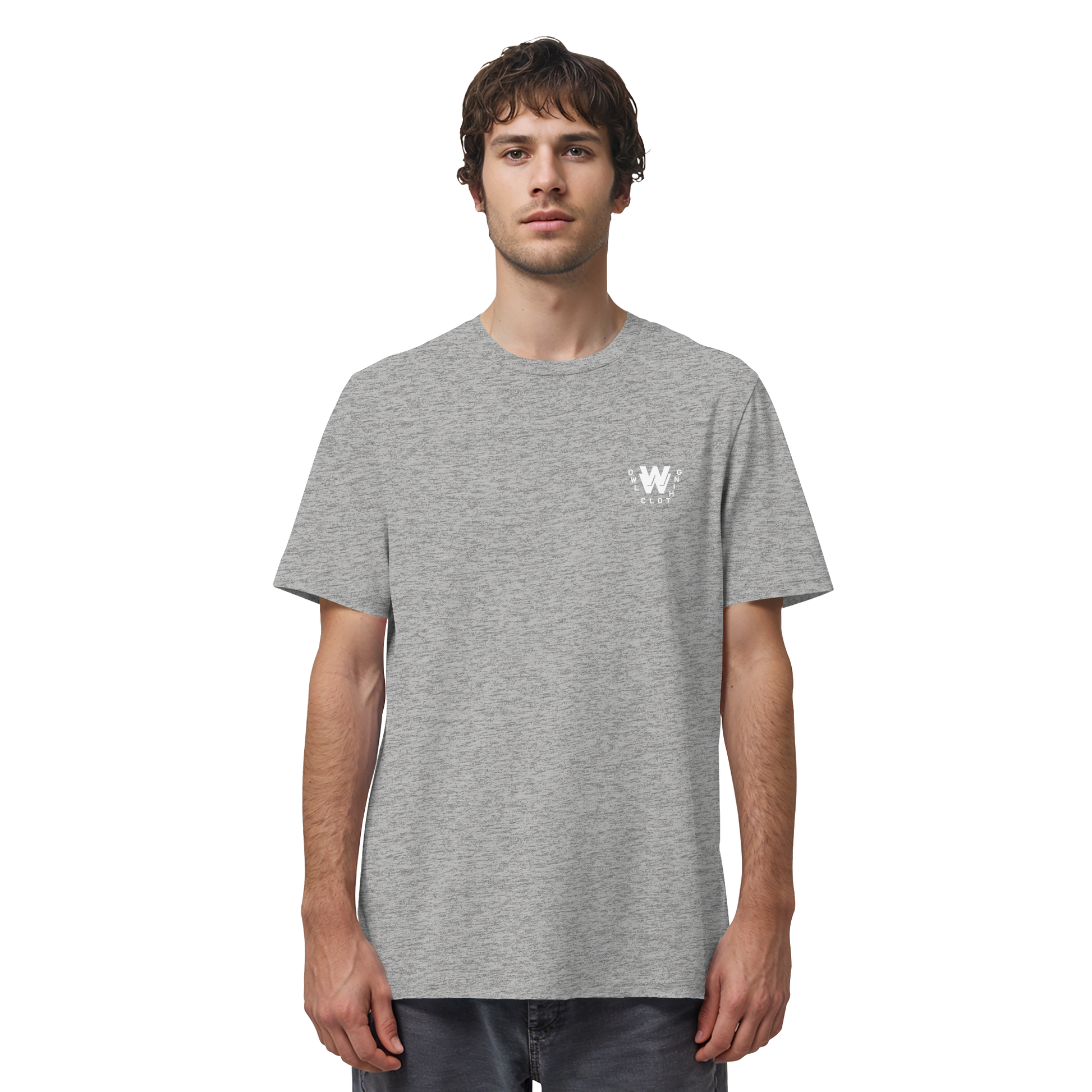 dwl. R-Bow (white) - Organic Shirt