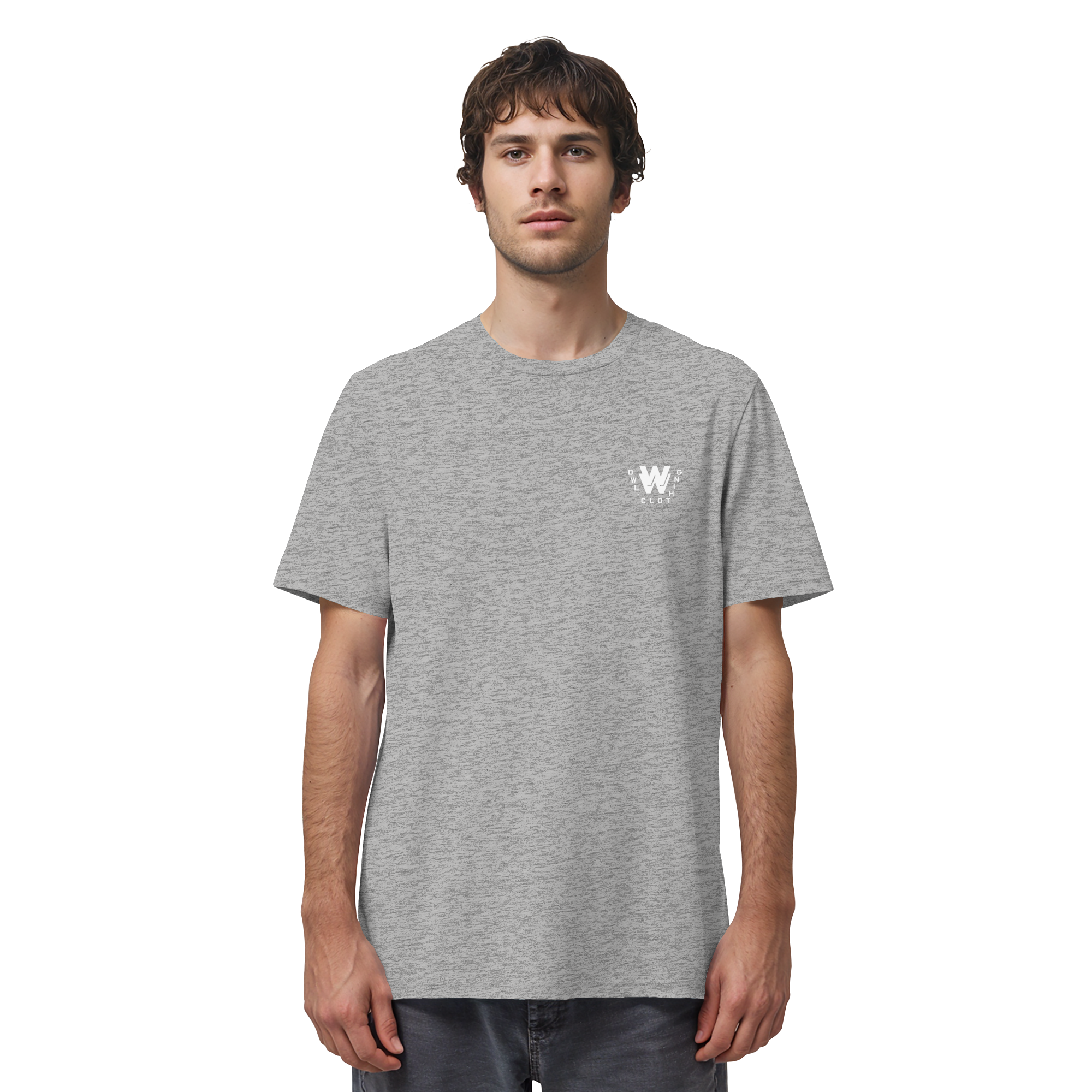 dwl. R-Bow (white) - Organic Shirt