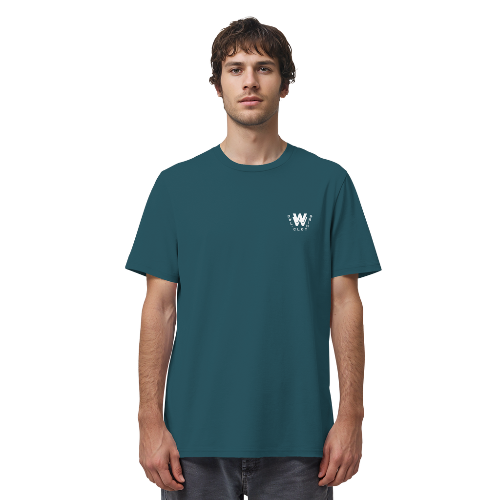 dwl. R-Bow (white) - Organic Shirt