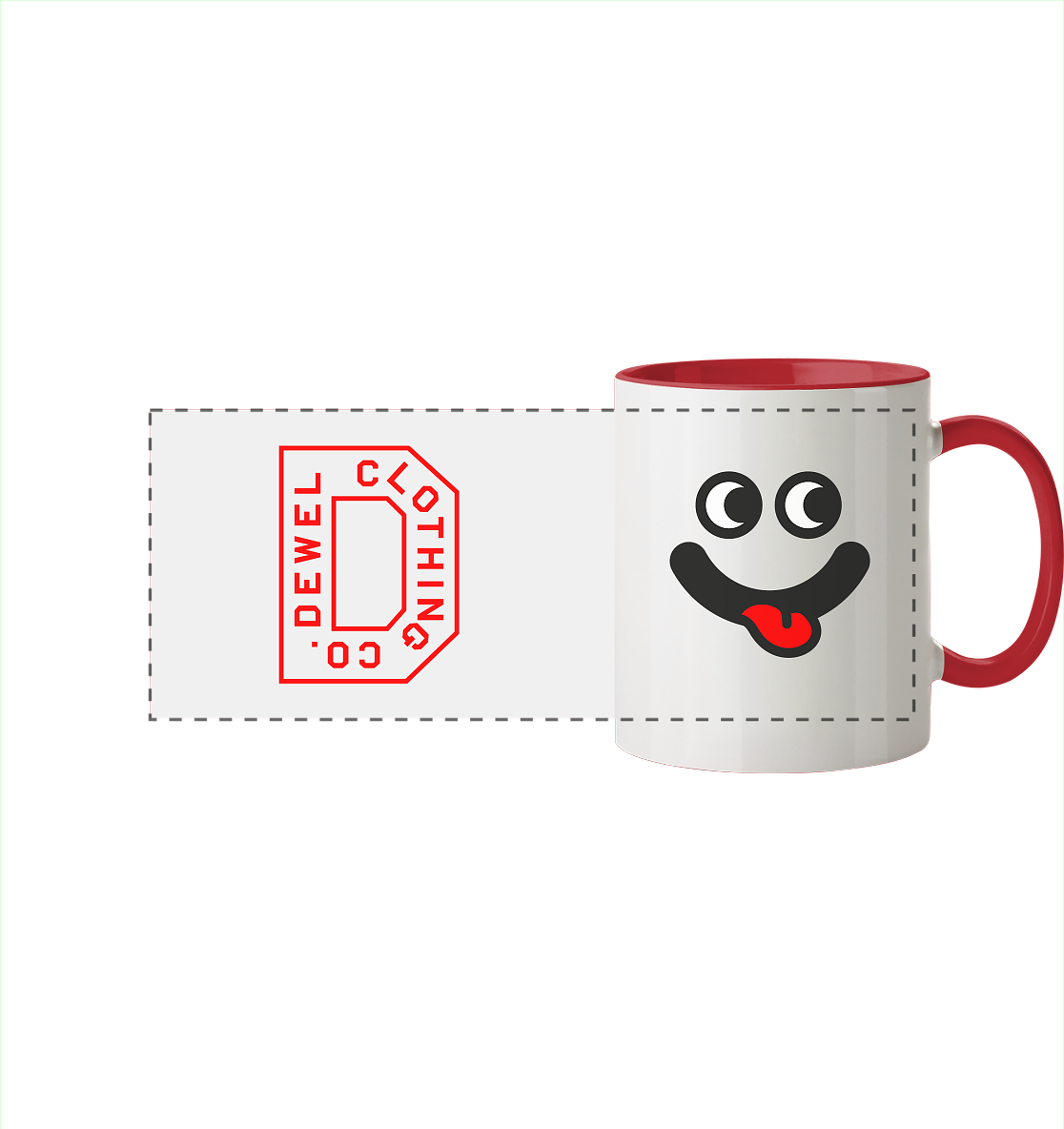 dwl. Cup - Panorama Tasse zweifarbig